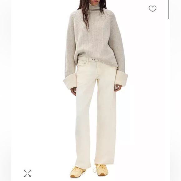 rag & bone Cream Turtleneck Sweater - Picture 3 of 5